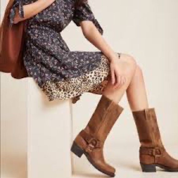 Frye Shoes - Frye harness boots, tan